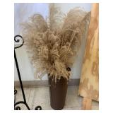 Metal bucket decor