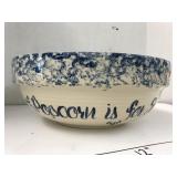 Marshall Pottery Popcorn Bowl