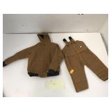 Doll Clothes, Jacket and Overall Bibs