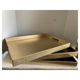 3 Serving Trays Decorative