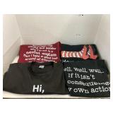 4- saying T-Shirts (Sz 3XL)