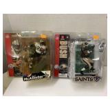 2cnt football action figures