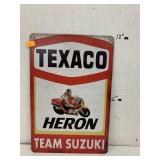 Metal Texaco Sign