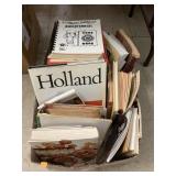 Cookbooks and assorted books