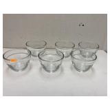 6- Pampered Chef 1 cup prep bowls