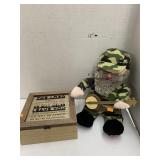 Box decor and Dan Dee Doll