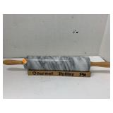 Gourmet marble Rolling Pin and Stand