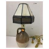 Jug Lamp Stained Glass Shade