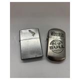 Zippo Lighter & Winston Lighter