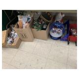 Large group of Christmas decor
