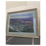 Valley framed wall decor
