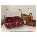 3 Baskets, Longaberger