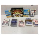 Decks of playing cards