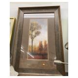 Tree framed wall decor