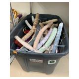 Tote of hangers