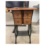 Vintage Parts Side Table DIY