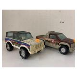 2 Nylint Metal and Plastic Trucks