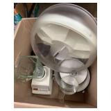 Box of kitchen items