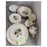 Vntg 1950s Ballerina Dish set
