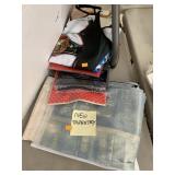 Tapestry, apron, table covers