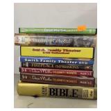CDs, Bible, dvds