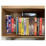 Box of VHS Tapes