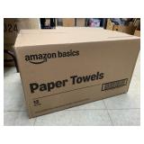 Box of unopened paper towels