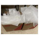 2 boxes of bubble wrap