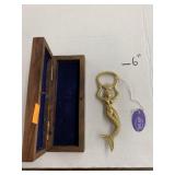 Mermaid bottle opener with case - no shipping