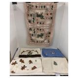 5 Hand Tea finger Tip Towels
