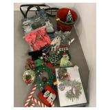 Christmas ornaments and misc