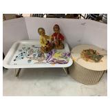 Mid Century Tray, Seeing Box, Tilso Pixies