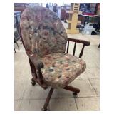 Vintage Wooden Office Chair