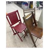 Wooden Folding Chairs