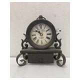 Metal clock- battery operated