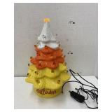 Halloween lighted tree