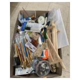 Box of painting / crafting items