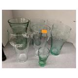 7cnr Coca Cola glasses