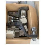 Hitches and electrical boxes
