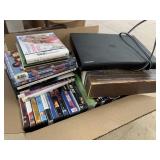 DVDs and player