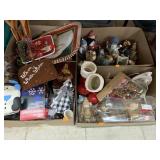 3cnt boxes of Christmas decor