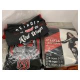Ninja costume, ant man shirt, Detroit shirt