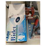 Bidet, scrubber, braces - no shipping