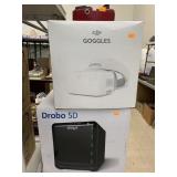VR googles, Drobo 5D, Vibrato  - no shipping