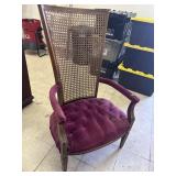 Vintage High-Back Arm Chair