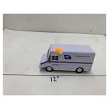 Metal USPS van