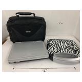 2 DVD Players, Case, Cord, Battery, Untested