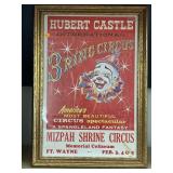 Hubert Castle International 3-Ring Circus poster