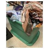 Tote of plastic Halloween Back drops