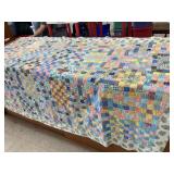 Hand stitched quilt